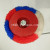 9 inch wide red and blue strip roller brush painting brush painting tool