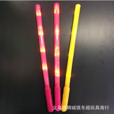 Factory direct color long slender glow stick shining bright fluorescent stick concert