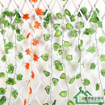 30 leaves series simulation decorative rattan wire pipe air-conditioning decoration