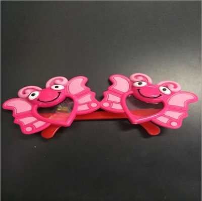 The new color decorative mirror butterfly cute cartoon children children decoration decorative mirror mirror wholesale