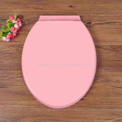 Monochrome plastic toilet lid PP adult toilet lid wholesale