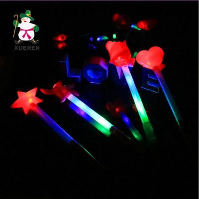 The new creative cartoon lightsticks Love Concert cheer star rose lightsticks props