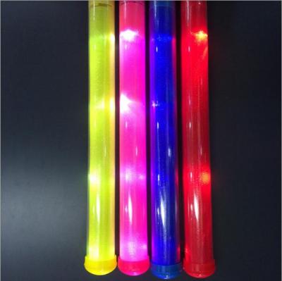 Manufacturers selling rainbow fluorescent rod concert props electronic luminous rod noctilucent toys