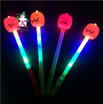 The new hot flash toy flash stick Ghost Halloween Pumpkin pumpkin flashing flashing stick