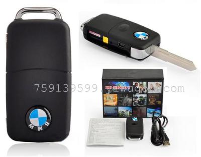 Mini car keys high-definition camera recorder standard 32G card