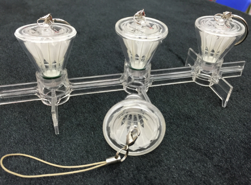 reduce the proportion of badminton exquisite pendant natural feather mini badminton