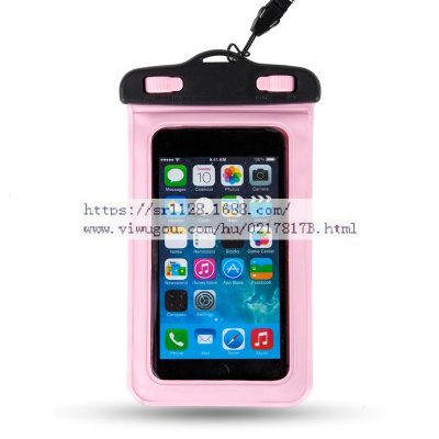 Color matching clip plus iphone6 mobile phone waterproof bag