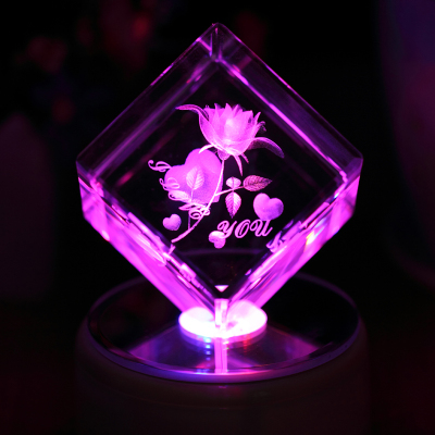 Crystal handicrafts pujiang Crystal manufacturers wholesale Christmas valentine 's day gifts