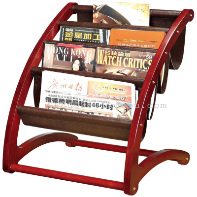 Zheng hao hotel supplies newspaper rack magazine rack book rack reference rack hotel lobby manufacturers direct sales
