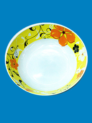 Special melamine round bowl Imitation Ceramic family hotel