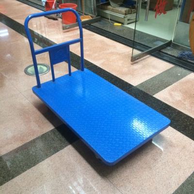 Steel plate flatbed heavy lift truck driver cart truck mute lightweight load 800kg vehicle