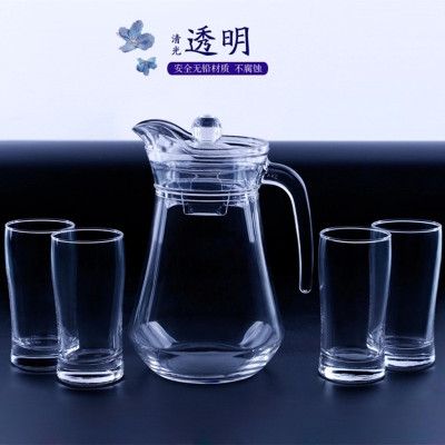 Music, beautiful glass cup set Kettle water Cup Kit G6200