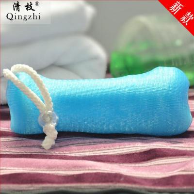 Large Foaming Net Essential Oil Handmade Soap Cleansing Net Pocket Fine Foam Color Foaming Sponge Wholesale