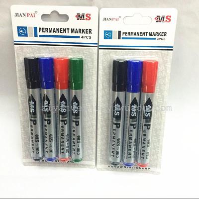 3 PCs 4 PCs Suction Card Set Oily Marking Pen Marker Pen