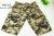 Outdoor leisure field camouflage overalls Pants Shorts Mens Size