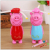 Pink pig sister light music flash flash windmill windmill toy pig.