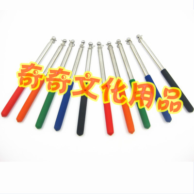 Wholesale 1.5 meters thick stainless steel telescopic flagpole bold rubber sleeve guide flag