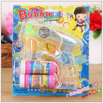 Children's sound Bubble Gun Toys blowing bubble toy gun stage wedding with bubble water