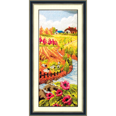 Arts and crafts living room DIY package wholesale cross stitch autumn blessing 1027