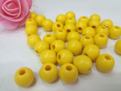 Solid color beads plastic beads acrylic beads double color beads with accessories