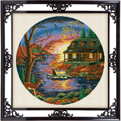 Wholesale package DIY cross new arts and crafts lakefront homes 1041