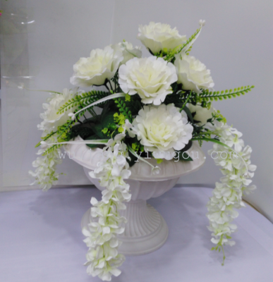Home Furnishing wedding decoration high-grade rose flower simulation
