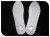 Sandwich Mesh Height Increasing Insole Invisible Height Increasing Insole Full Pad 2cm (Men's)