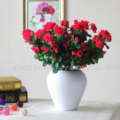 The 11 head Rhododendron azalea flower simulation / flowers / living room decorative flower