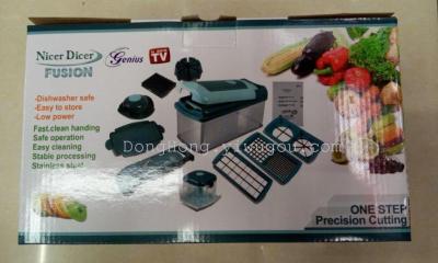 Nicer Dicer Fusion13-Piece Set 2015 New Vegetable Cutter