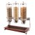 Wooden Base Three-Headed Cereal Splitter Hotel Tableware Buffet Wheat Machine