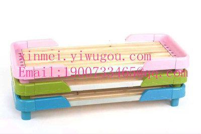 Kindergarten children plastic wooden bed bed can be a good quality of bed bed