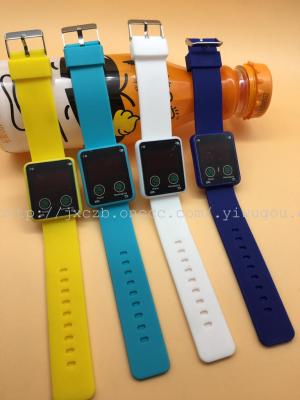 A new touchscreen LED watch children's tricky toys