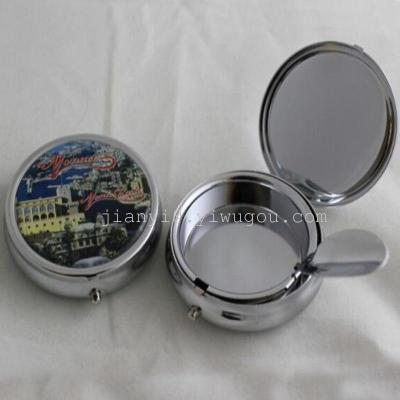 Cigarette ash cylinder portable ash tray can be gift customized LOGO