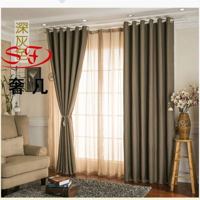 Zheng hao hotel supplies curtain engineering cloth custom striped jacquard curtain cloth