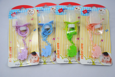 Baby Pacifier Maternity Toddler Child Teething Pacifier clip Orthodontic Soother BPA 0% 3M+