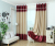 Luxury Hotel Supplies Wholesale Curtain Customized Balcony Curtain Engineering Indoor Curtain