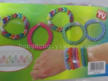 Knitting Machine Rubber Bracelet Head Binding Device