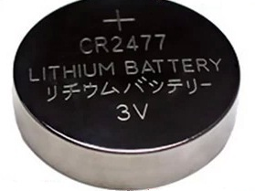 Genuine 3V CR2477 lithium battery electric cooker coal mine identification card button battery