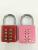 Wholesale key cipher lock color coded lock case cipher lock lock