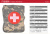 Camouflage portable first-aid kit car emergency rescue package of household medical charges