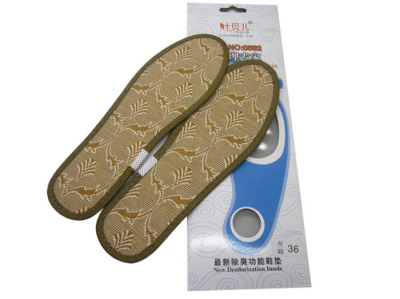 Sports Insole Spring and Summer Shockproof Breathable Insole Deodorant and Sweat-Absorbing Bamboo Charcoal Insole