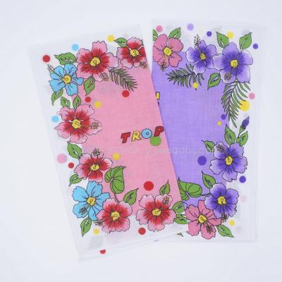 Clothing accessories, original 28cm 100 cotton color-based printing  foreign trade  handkerchiefs