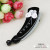 Korean New Hair Accessories Acrylic Black and White Bow Barrettes