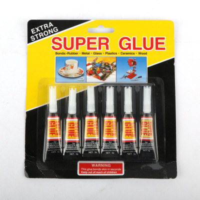 Black card House DIY & Harware General Purpose Super Glue 6pcs