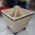 Factory Direct Sales Solid Wood Primary Color Supermarket Rice Bucket Rice Bucket Multi-Grain Cabinet