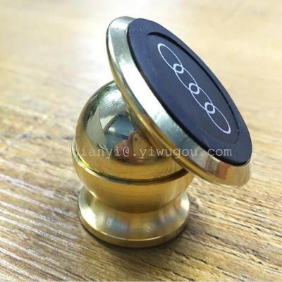 Mobile phone holder magnetic vacuum plating bracket can be customized LOGO logo