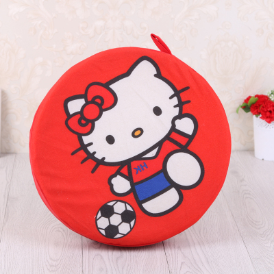 Cartoon cotton flax pillow cushion office nap lovely air-conditioner pillow.