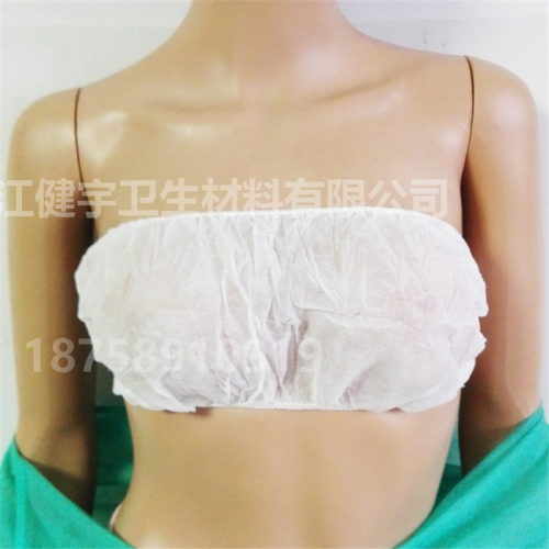 Disposable Women‘s Non-Woven Bra Underwear Underwear Chest Wrap Beauty Salon Sauna Sweat Steaming Spa