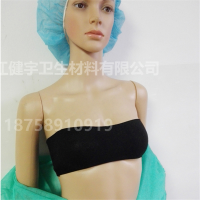 Factory wholesale elastic net bra anti stomacher type strapless bra chest wrapped underwear without ring