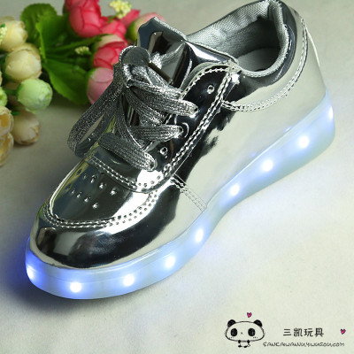Luminous shoes light colorful flash shoes LED shoes fluorescent USB charging shoes